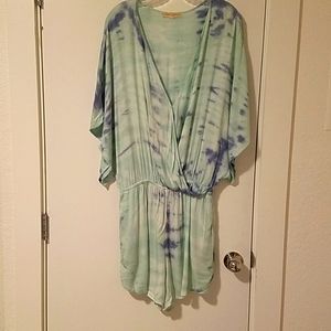 Green dragon romper.